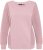 Ulla Popken Mixed Knit Patch Look Sweatshirt Old Pink - Megztiniai ir džemperiai - 