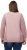 Ulla Popken Mixed Knit Patch Look Sweatshirt Old Pink - Megztiniai ir džemperiai - 