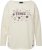 Ulla Popken Dreaming Time Long Sleeve Sweatshirt Chalk - Megztiniai ir džemperiai - 