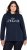 Ulla Popken Moin Graphic Sweatshirt Navy - Megztiniai ir džemperiai - 