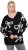 Ulla Popken Glitter Bow Sweater Black - Megztiniai ir džemperiai - 