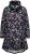 Ulla Popken Floral Stand-Up Collar Flounce Panel Sweatshirt Black - Megztiniai ir džemperiai - 