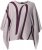 Ulla Popken Brushstroke Knit Poncho Beige - Megztiniai ir džemperiai - 