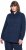 Ulla Popken Eco Cotton Stripe Textured Sweatshirt Navy - Megztiniai ir džemperiai - 