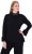 Ulla Popken Flared Sleeve Turtleneck Sweater Black - Megztiniai ir džemperiai - 