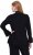 Ulla Popken Flared Sleeve Turtleneck Sweater Black - Megztiniai ir džemperiai - 