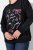 Ulla Popken Sparkling Sequin Bows Christmas Sweatshirt Black - Megztiniai ir džemperiai - Jaukūs džemperiai ir megztiniai