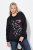 Ulla Popken Sparkling Sequin Bows Christmas Sweatshirt Black - Megztiniai ir džemperiai - Jaukūs džemperiai ir megztiniai