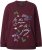 Ulla Popken Sparkling Sequin Bows Christmas Sweatshirt Plum - Megztiniai ir džemperiai - 