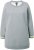 Ulla Popken Nostalgic Escape Oversized Sweatshirt Mouse Grey - Megztiniai ir džemperiai - 