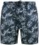 D555 Cleethorpes Hawaii Printed Swimshorts Navy - Maudymosi šortai - Didelio dydžio vyriški maudymosi šortai