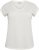 Kaffe Curve Lina V-Neck T-Shirt White - Marškinėliai - 