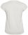 Kaffe Curve Lina V-Neck T-Shirt White - Marškinėliai - 