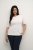 Kaffe Curve Carina Marškinėliai Chalk - Marškinėliai - 