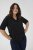 Kaffe Curve Phoelina T-Shirt Black - Marškinėliai - 