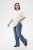 Kaffe Curve Rosa T-Shirt Chalk - Marškinėliai - 