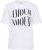 Kaffe Curve Chari T-Shirt Optical White - Marškinėliai - 