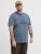Jack & Jones Edenver T-Shirt Blue - Marškinėliai - Marškinėliai - 2XL-14XL