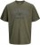 Jack & Jones Edenver T-Shirt Khaki - Marškinėliai - Marškinėliai - 2XL-14XL