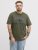 Jack & Jones Edenver T-Shirt Khaki - Marškinėliai - Marškinėliai - 2XL-14XL