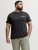 Jack & Jones Oscar T-Shirt Black - Didelių vyrų marškinėliai su spaudiniais - Didelių vyrų marškinėliai su spaudiniais