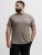 Jack & Jones Oscar T-Shirt Grey - Didelių vyrų marškinėliai su spaudiniais - Didelių vyrų marškinėliai su spaudiniais