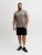 Jack & Jones Oscar T-Shirt Grey - Didelių vyrų marškinėliai su spaudiniais - Didelių vyrų marškinėliai su spaudiniais