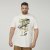 North Latitude 61360 Palm Printed T-Shirt Off White - Didelių vyrų marškinėliai su spaudiniais - Didelių vyrų marškinėliai su spaudiniais