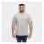 North Latitude T-Shirt O-Neck Grey Melange - Marškinėliai - Marškinėliai - 2XL-14XL