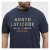 North Latitude Logo T-Shirt Navy - Marškinėliai - Marškinėliai - 2XL-14XL