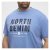 North Latitude Denim Printed Logo T-Shirt Dusty Blue - Marškinėliai - Marškinėliai - 2XL-14XL