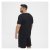 North Latitude Pyjama T-Shirt V-Neck Short Sleeve Black - Pižama/Loungewear - Didelių Dydžių Vyriškos Pižamos