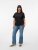 Vero Moda Paulina T-Shirt Black - Marškinėliai - 