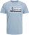 Jack & Jones Logan T-Shirt Turquoise - Marškinėliai - Marškinėliai - 2XL-14XL