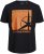 Jack & Jones Conrad T-Shirt Black - Marškinėliai - Marškinėliai - 2XL-14XL