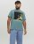 Jack & Jones Conrad T-Shirt Grey - Marškinėliai - Marškinėliai - 2XL-14XL