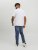 Jack & Jones Conrad T-Shirt White - Marškinėliai - Marškinėliai - 2XL-14XL
