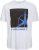 Jack & Jones Conrad T-Shirt White - Marškinėliai - Marškinėliai - 2XL-14XL