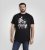 D555 Derby T-Shirt Rhythm and Rides Navy - Marškinėliai - Marškinėliai - 2XL-14XL