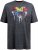 D555 Coalville T-Shirt Skulls with Colored Drips Navy Twist - Marškinėliai - Marškinėliai - 2XL-14XL