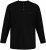 JP1880 Henley T-Shirt Long Sleeve Black TALL - VYRIŠKI DRABUŽIAI MT-6XLT - Drabužiai aukštiems vyrams
