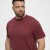 North Latitude T-Shirt O-Neck Bordeaux TALL - TALL marškinėliai - Marškinėliai Aukštiems Vyrams