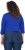 Ulla Popken Versatile Surplice Wrap Tie Hem Bolero Top Cobalt Blue - Marškinėliai - 