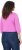 Ulla Popken Versatile Surplice Wrap Tie Hem Bolero Top Cool Pink - Marškinėliai - 