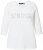 Ulla Popken SPRING Studded 3/4 Sleeve Tee Off-White - Marškinėliai - 