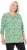 Ulla Popken Graphic Flower A-Line 3/4 Sleeve Tee Apple Green - Marškinėliai - 