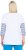 Ulla Popken Paper Boat Print 3/4 Sleeve Tee Snow White - Spausdinti marškinėliai moterims - 