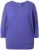 Ulla Popken Quick Drying Batwing Sleeve Tee Blueberry - Spausdinti marškinėliai moterims - 