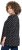Ulla Popken Flower Print 3/4 Sleeve Tee Black - Marškinėliai - 