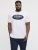Jack & Jones Dover Denim O-Neck T-Shirt White - Marškinėliai - Marškinėliai - 2XL-14XL